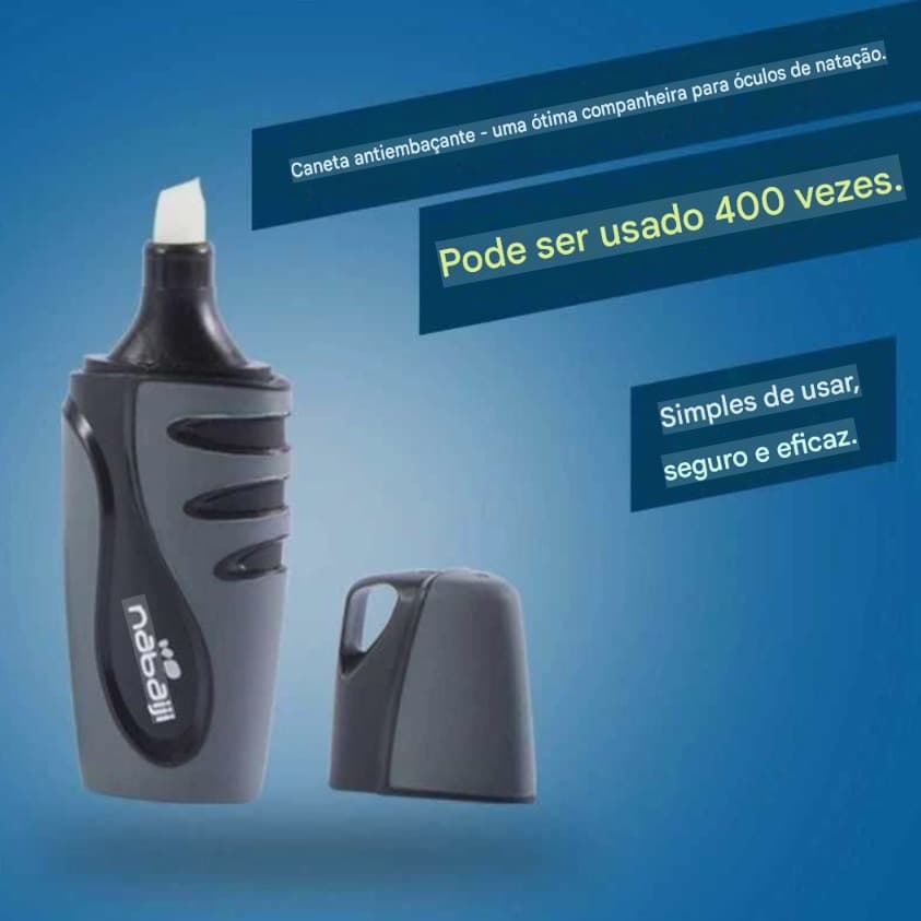 Caneta anti-embaçante